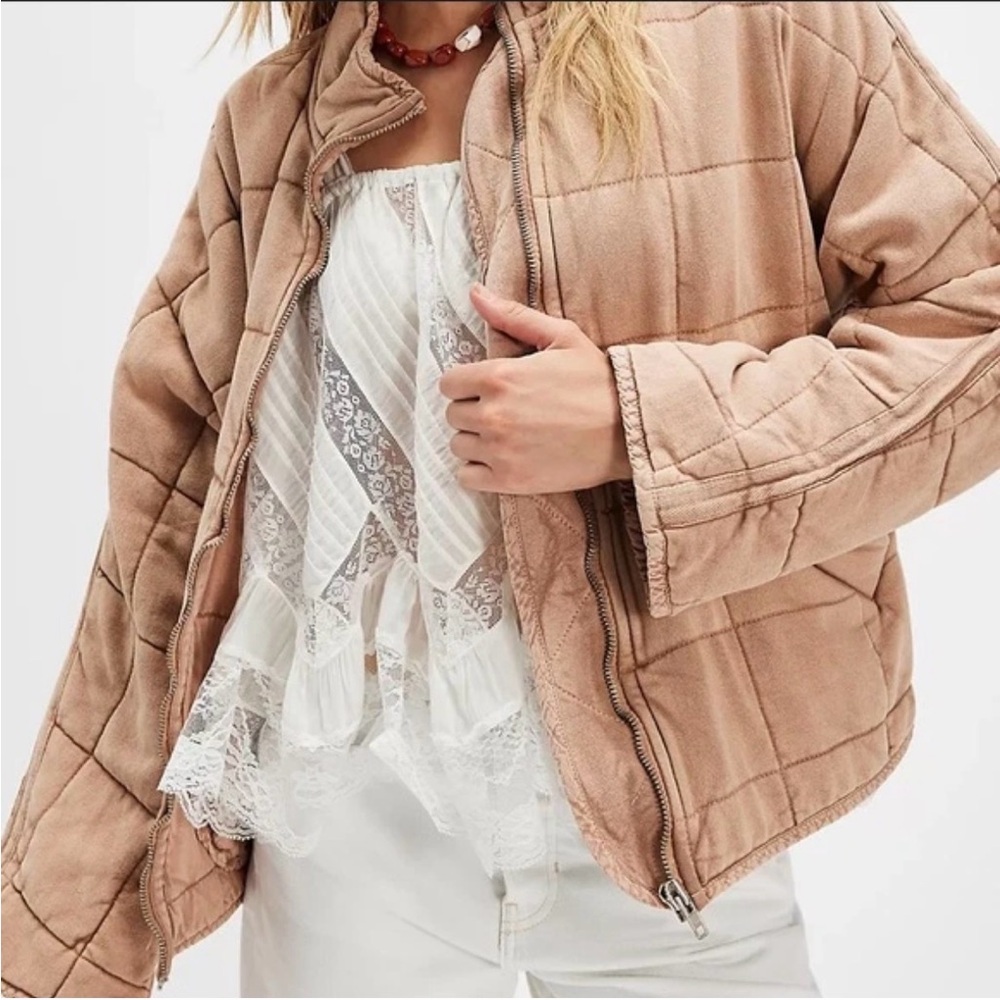 Free People Dolman Quilted Jacket -Medium